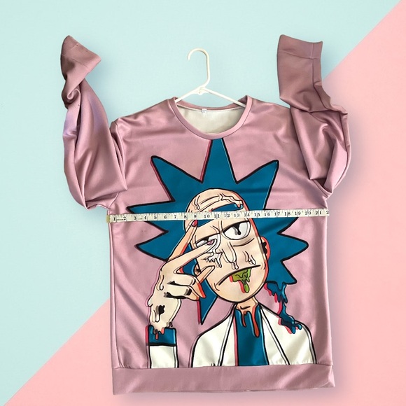 Rick and Morty Pullover Crewneck - Picture 2 of 6